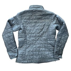 Patagonia Womens Gray/Silver Nano Puff Jacket Size Small